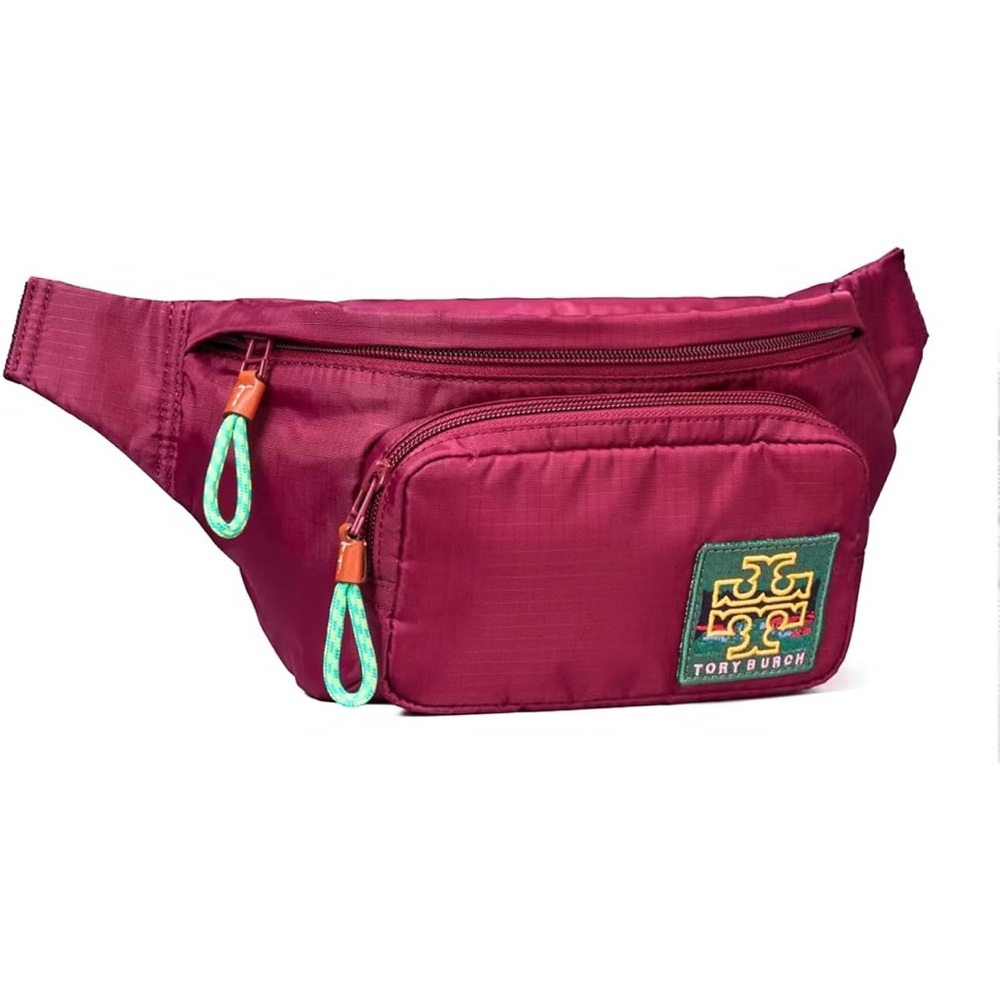 NWT Tory Sport Belt Bag in Winetasting